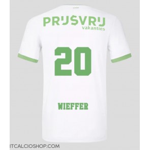 Feyenoord Mats Wieffer #20 Terza Maglia 2023-24 Manica Corta